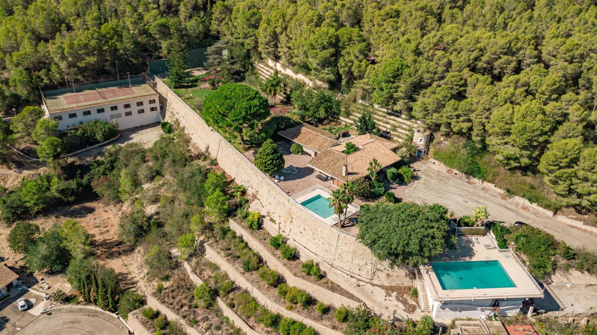 Villa Montgrau Llano de Gorra Buitenkant foto