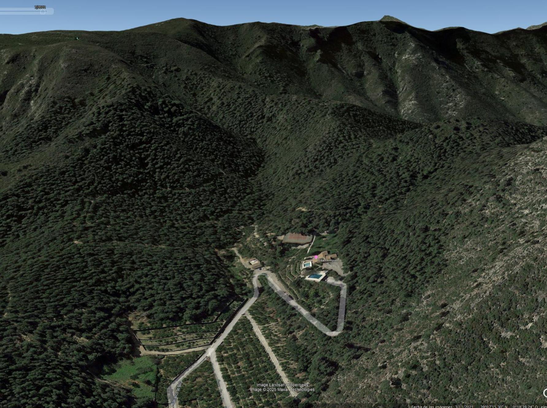 Villa Montgrau Llano de Gorra Buitenkant foto