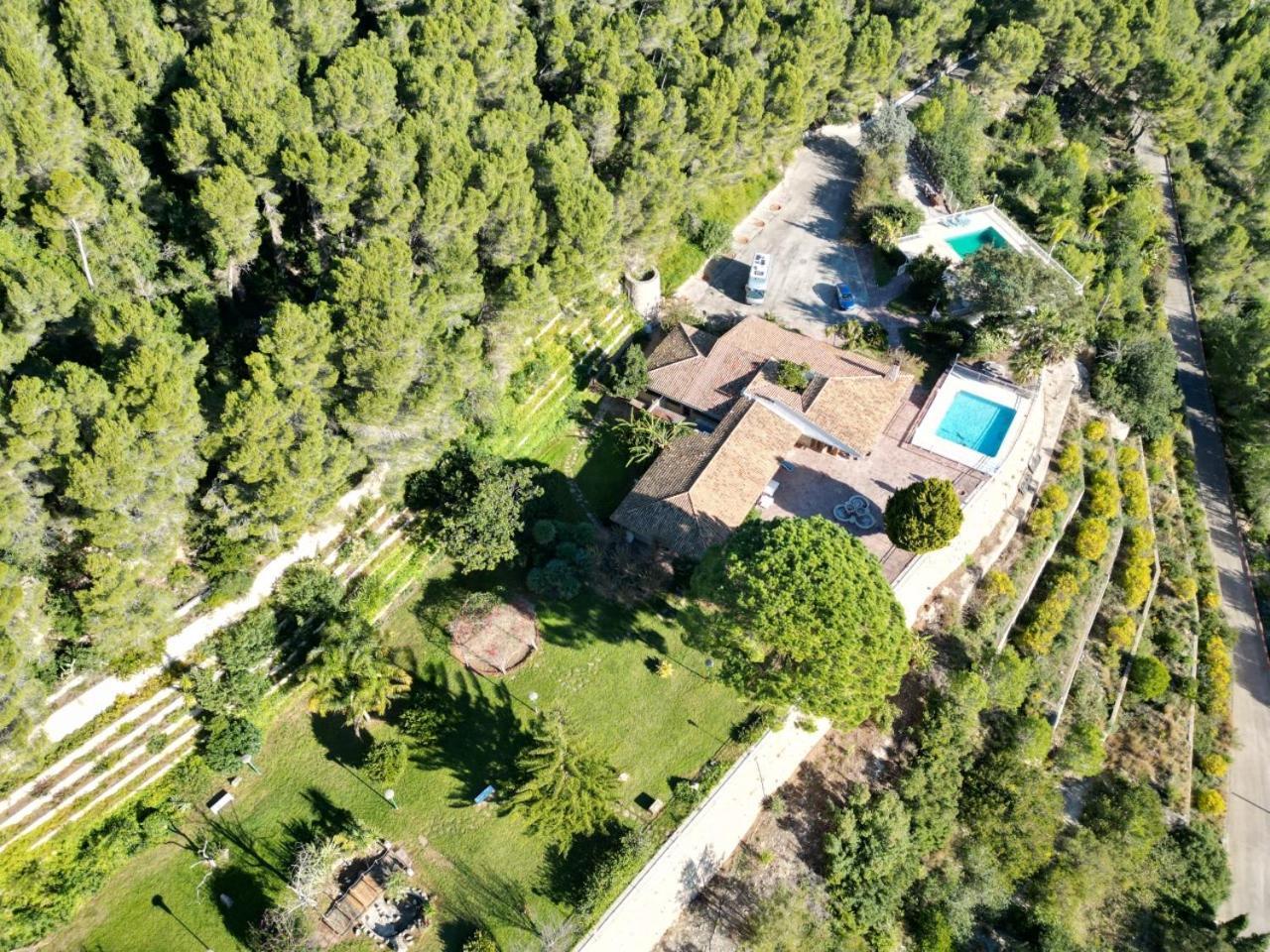 Villa Montgrau Llano de Gorra Buitenkant foto